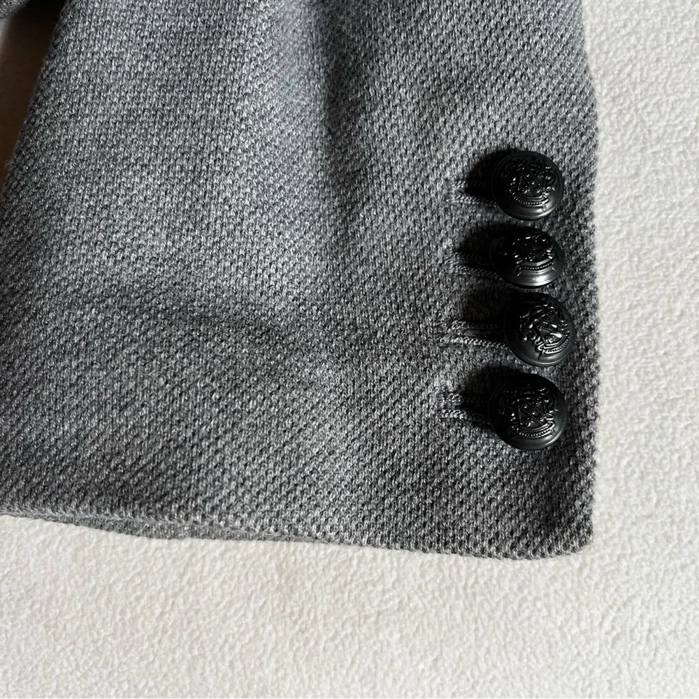 Banana Republic Gray Blazer Professional Suit Jacket - Picture 4 of 7